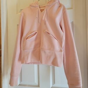 Rare Lululemon Athletica Soft Pink Cotton Blend Scuba